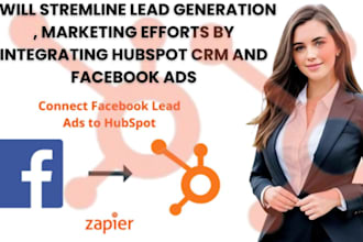 streamline lead generation, marketing by integrating hubspot crm facebook ads