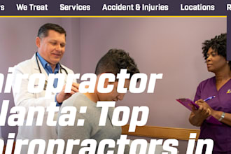 generate medical spa website, chiropractor website, aesthetics wordpress website