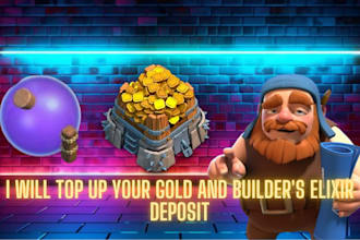 complete your gold and builders elixir storage