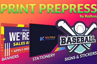 professionally prepare your artwork for print with bleeds, cutlines, and more