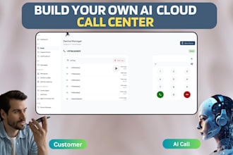 build ai call center for business