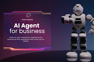 build ai sales agent and customer support chatbot for automation