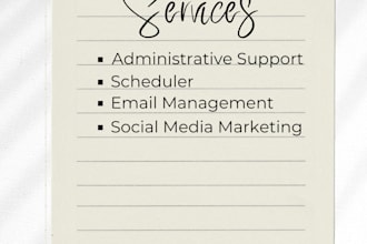 be your personal virtual administrative assistant