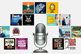 do incredible podcast cover art and podcast logo