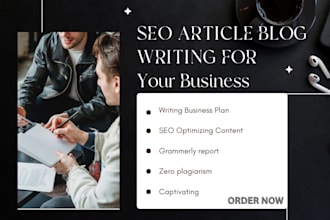 do wordpress seo blog post website content writing promotion guest blogging