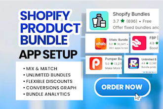 setup shopify product bundle, bundler unlimited bundles vitals pumper rapi koala