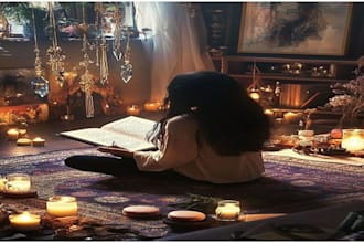 cast protective spells to ward off negative energies and remove any evil eye