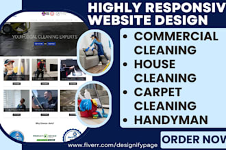 commercial cleaning website house cleaning carpet cleaning handyman website