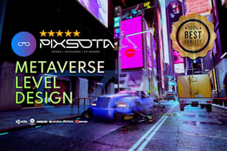 design metaverse environments and VR spaces