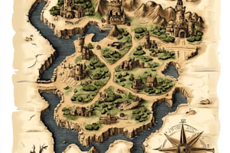 create your fantasy map, worldmap, battlemap for dnd etc