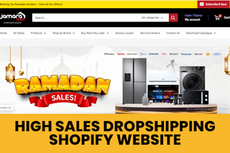 build dropshipping shopify website aliexpress cj dropshipping zendrop store