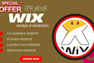 wix website redesign wix website design wix redesign wix studio website design