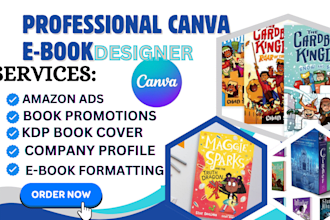 design professional ebook PDF lead magnet workbook kdp book cover and graphic