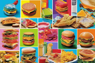 make a food pop art of your food
