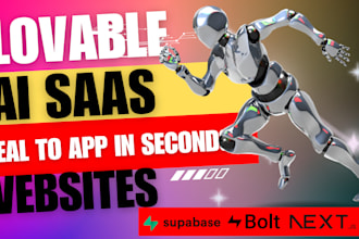 lovable dev ai loveable ai react js next js bolt new cursor ai saas supabase