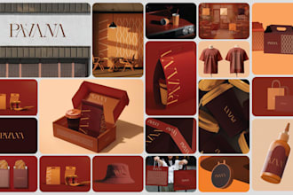 do premium cafe, restaurent, food branding