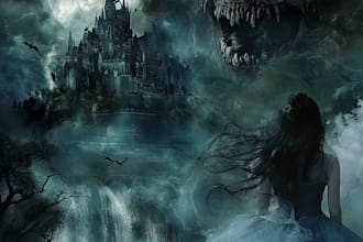create images for characters in horror and dark fantasy