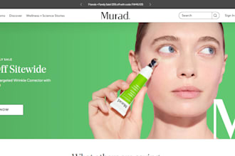 design skincare shopify store cosmetic store beauty website skincare website