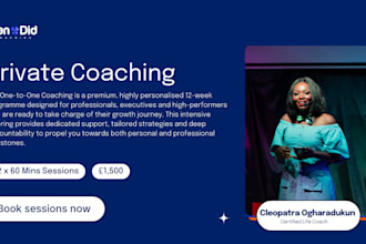 be your business growth coach and consultant