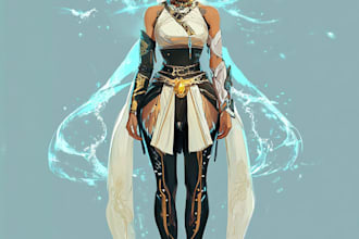 create a character for your role playing, fantasy character