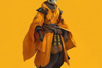 create original characters, fanart, and fantasy portraiture