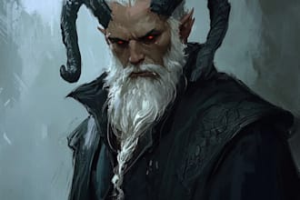 draw dnd, fantasy character, dnd party, and concept art