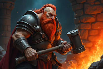 draw any fantasy character you imagine