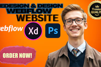 redesign edit optimize fix responsive webflow framer wix websites