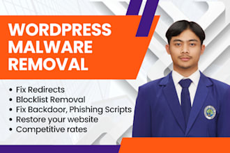 remove wordpress malware and fix hacked wordpress security