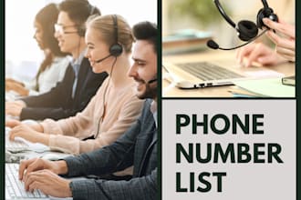 provide a list of active phone numbers, for any country in the world
