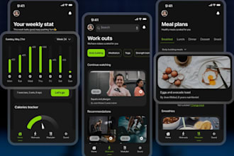 develop health app, fitness app, fitness app, gym app, tracking app, workout app