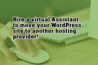 migrate or move wordpress site to new hosting