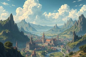 design vector maps, event maps, fantasy festival maps