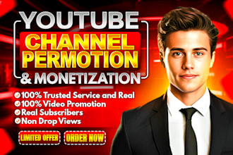 do fast youtube channel promotion for monetization