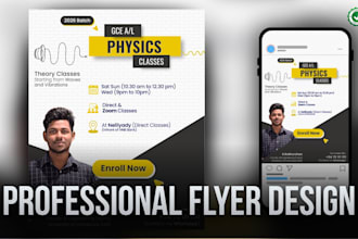 do creative business ,webinar or educational flyers