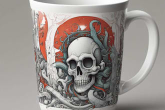 design trendy tshirt bags coffee mugs graphics  design
