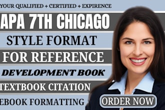 format ebook academic paper reference citation textbook apa 7th chicago style