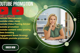 promote your christain youtube video gospel song pastor deliverance video views