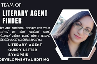 find the best literary agent and do book editing proposal query letter synopsis