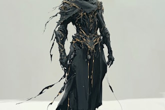 make character for molds, figurines, sculptures, miniatures, and fantasy