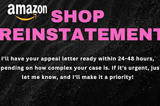do amazon account reinstatement amazon section 3 violation amazon appeal letter