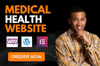 medical website, healthcare website, hospital website, dental website, doctor