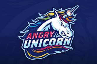 design a unique animal, horse, cat, or dog logo