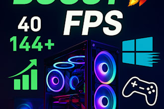 professionally tweak your windows for max fps and smoothness