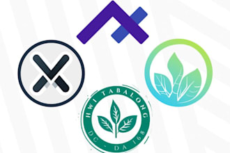 do high end, basic, simple logo design free source file