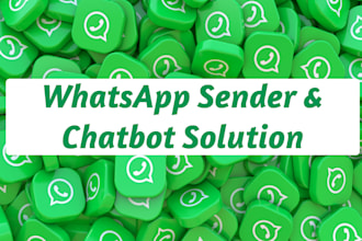 provide a whatsapp sender and chatbot for bulk messaging