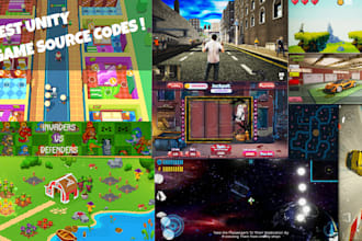 sell unity game source code