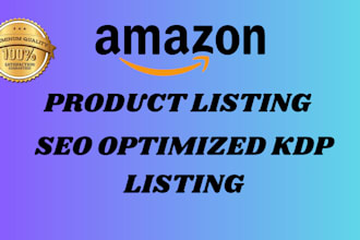 write amazon listing images seo seller account store manager product description
