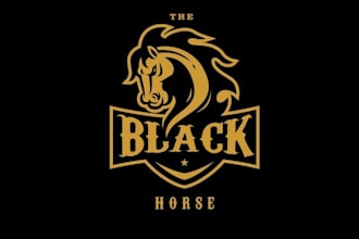 do equestrian equine horse farm and ranch logo for you