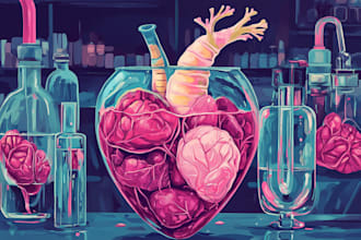 do medical, scientific and biology illustrations for you